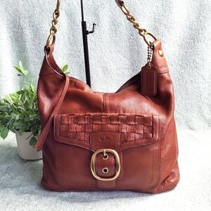 EUC Coach 65th Anniversary Leather Bleeker Shoulder Bag